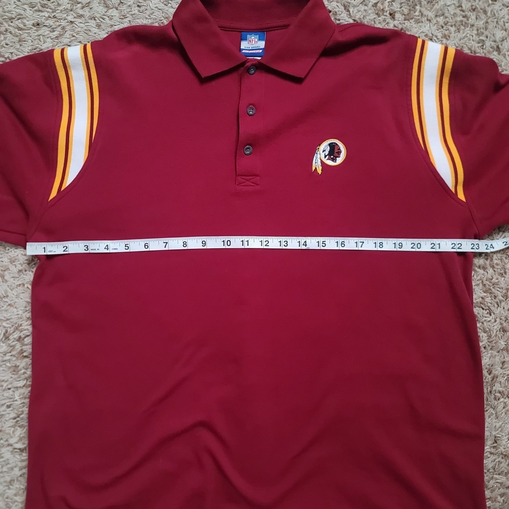 Washington Redskins/Commanders Mens L NFL Short Sleeve Polo Golf‎ Shirt - Picture 6 of 9